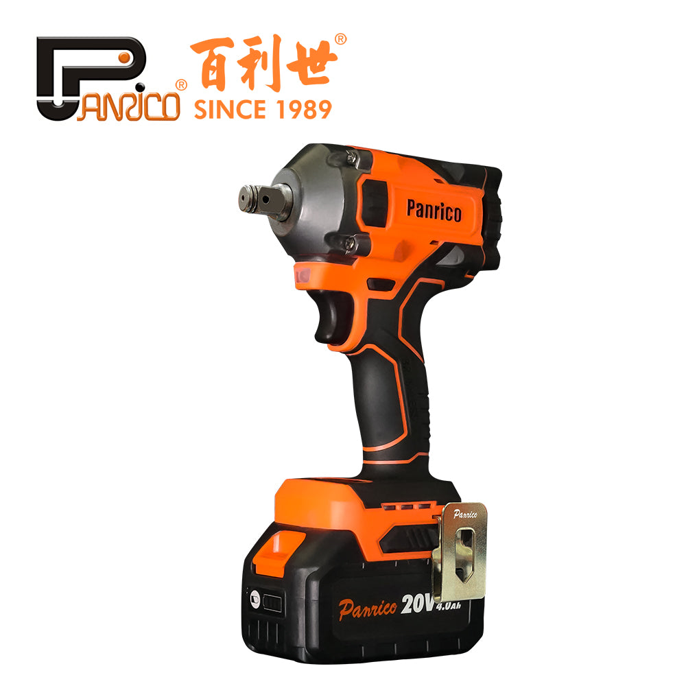 20V brushless lithium impact wrench with dual 4.0Ah batteries (BCH-IW20040)