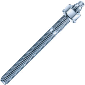 鍍鋅螺栓 專業固定系統 化學錨栓安裝配件植筋膠和化學錨栓專用特殊用螺栓 (E01108110)
