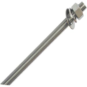 Stainless steel screw, white iron screw, white iron bolt, professional fixing system, chemical anchor bolt installation accessories (E01308110)
