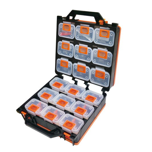 可拆式18件組合式零件盒零件收納箱(FM60-PS-318(N))