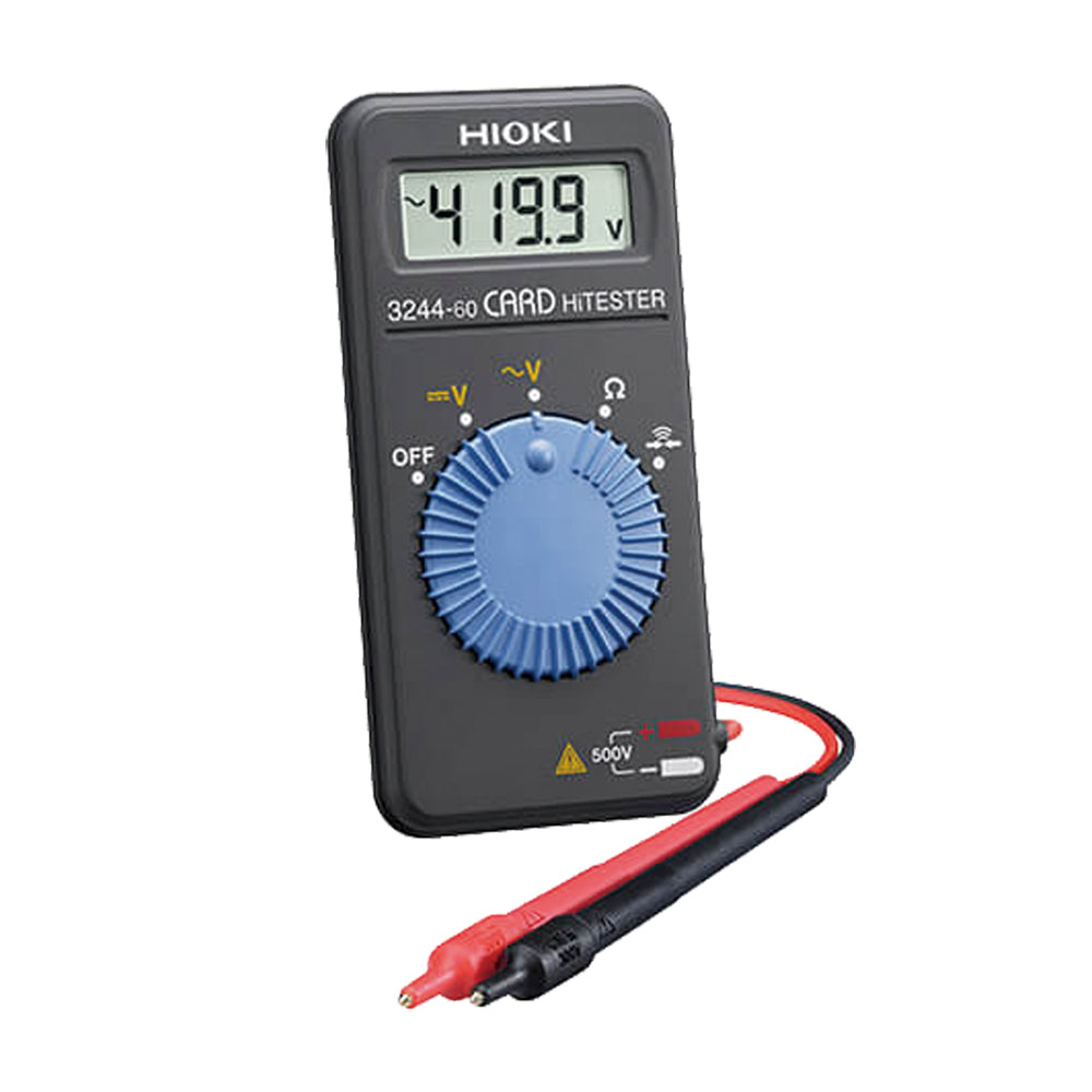 日本HIOKI 3244-60 口袋型三用電表 卡片型萬用表 名片型電錶 超薄型數位電表 原廠公司貨