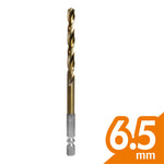 HSS含鈷六角軸鑽頭 6.5mm