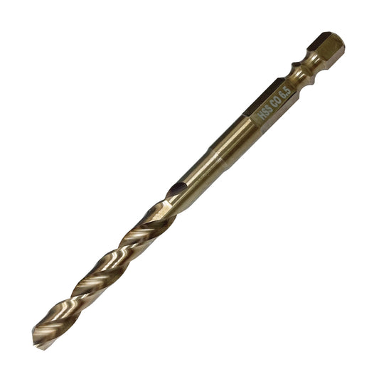 One-piece M35 hexagonal cobalt white iron drill bit (AF002132) 