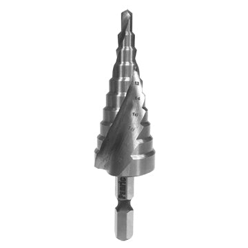 4-22mm step drill tail for 10-step white iron (AS2-100422)