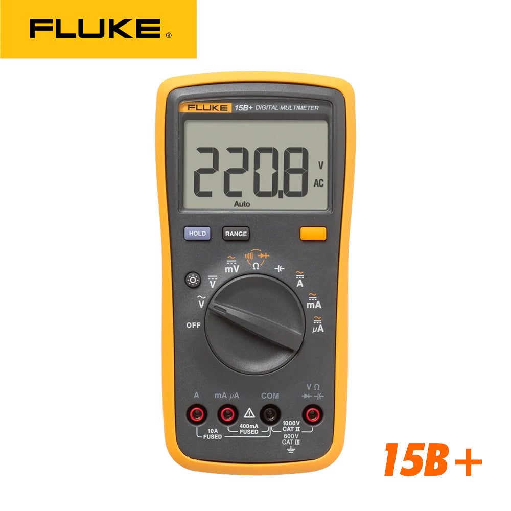 FLUKE 15B+ 數位萬用電錶 數位萬用表