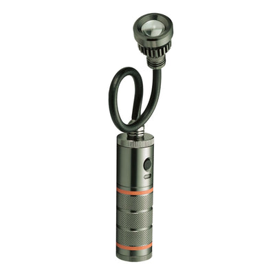 【官網限量福利品】A62A 3W磁鐵可彎曲LED手電筒蛇管燈(大頭) 台灣製造 (BI-L-A62A(P)O-P)