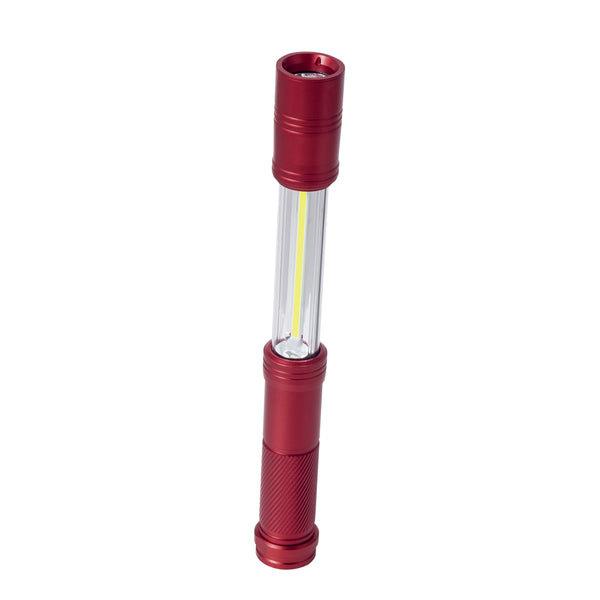 【官網限量優惠】瑞士Kraftwerk 2W+2W 輕質鋁合金充電式LED手電筒工作燈 (BI-LL-KRA-32020)