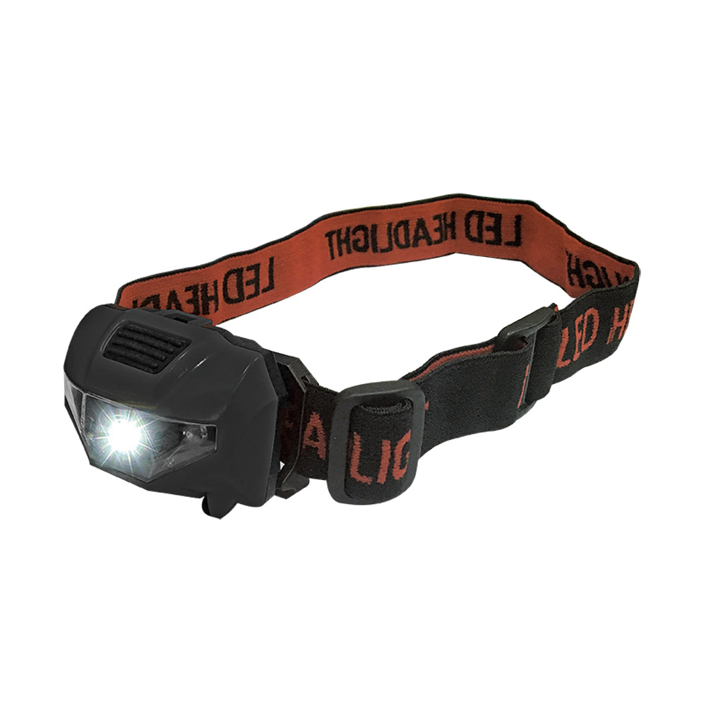 Adjustable Angle LED Headlight - 1W Super Bright White Light Work Light ...