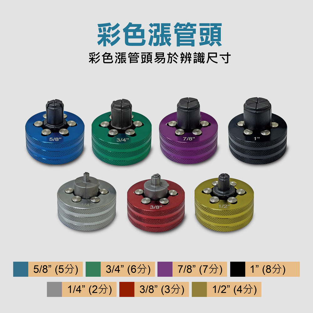 升級版手動鋁合金漲管器組 (BX-ET1434AC)