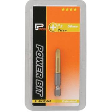 2分剝皮鍍鈦起子頭 2分剝皮起子頭 螺絲刀批頭 電鑽批頭(E-B1-SL45050AT)