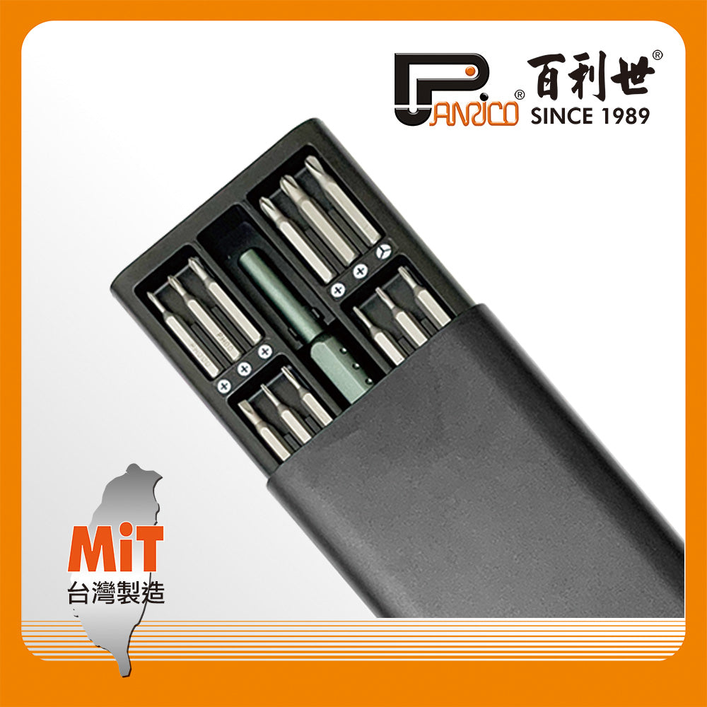 25-piece finishing screw tool set (E008-PS251)