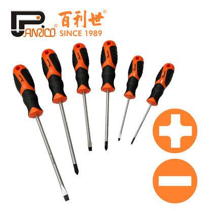 6-piece composite two-color screwdriver (FM52-A01)