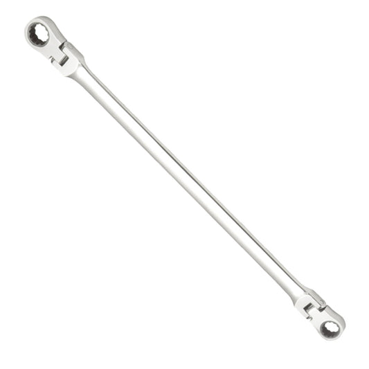 Double shaking head extended ratchet box wrench (FM8201417L) 