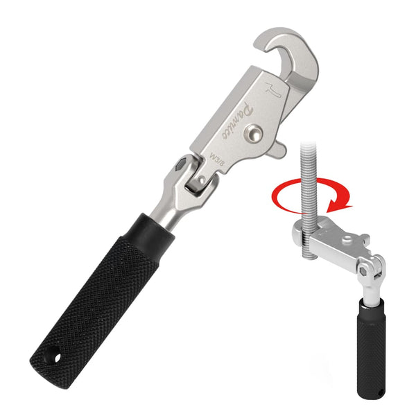 3-point threaded rod wrench | High-efficiency locking threaded rod ...