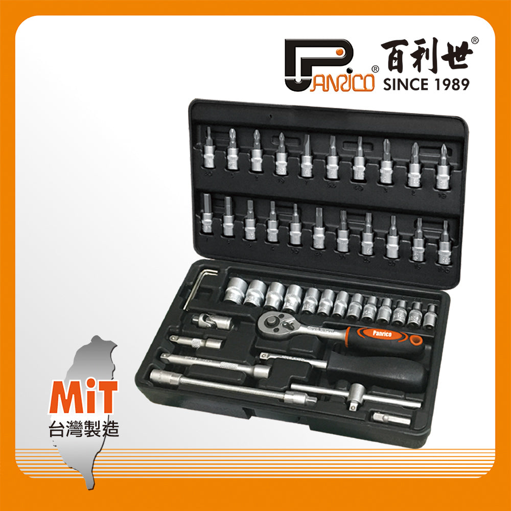 46-piece screwdriver socket set (FM890146) 