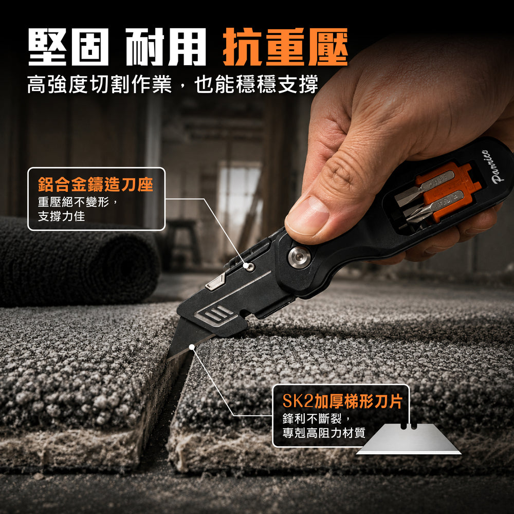 多功能折疊美工刀 (FM916303)