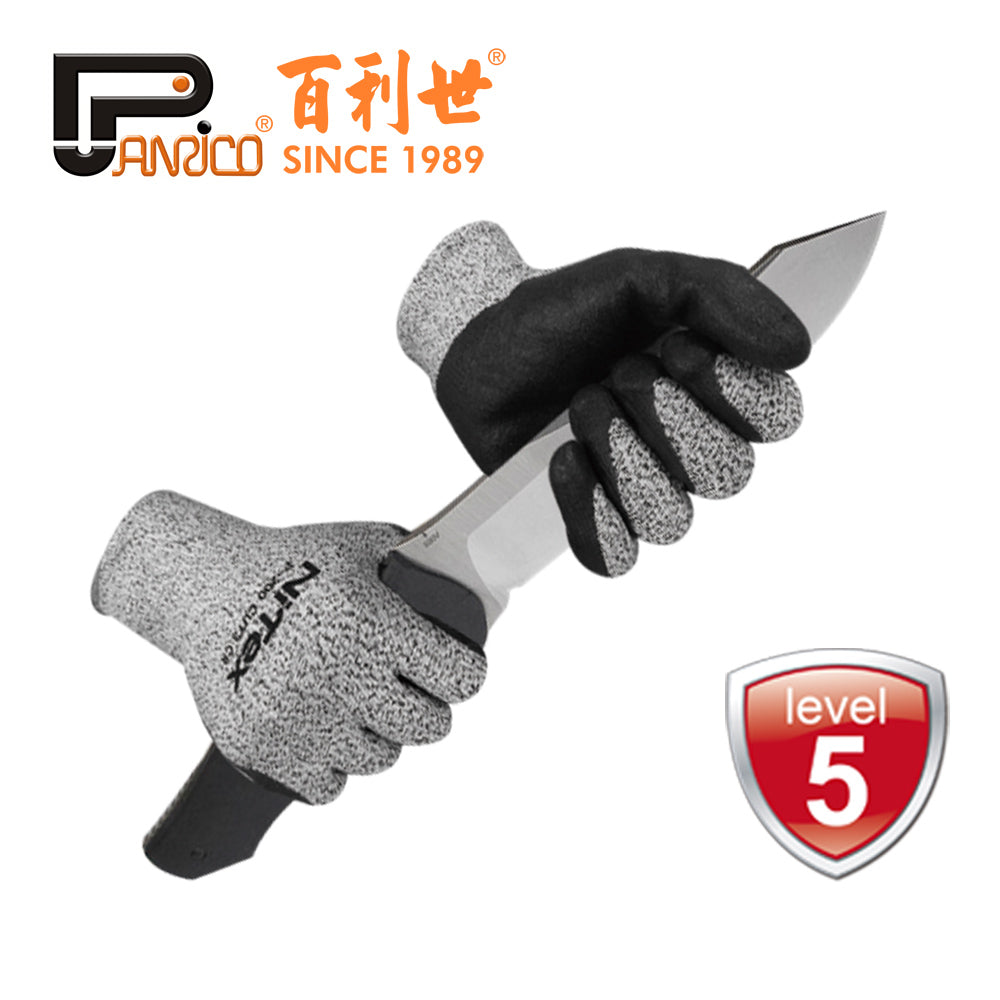 NiTex CUT5 highest grade wear-resistant and anti-cut gloves (J-GCOO5)