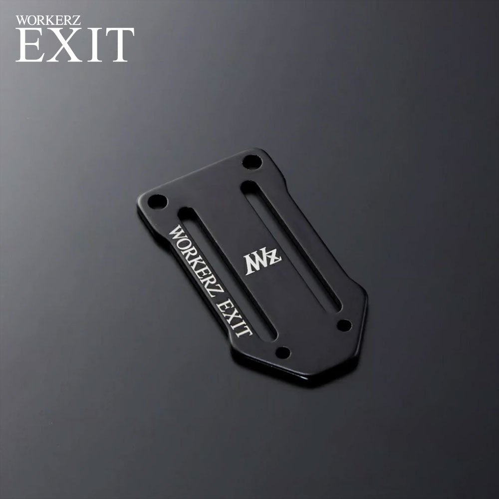 EXIT日本職人系列 - 鋁製固定片 - 日本職人腰道具/工具腰帶配件 (M002NW-EXTADDBK)