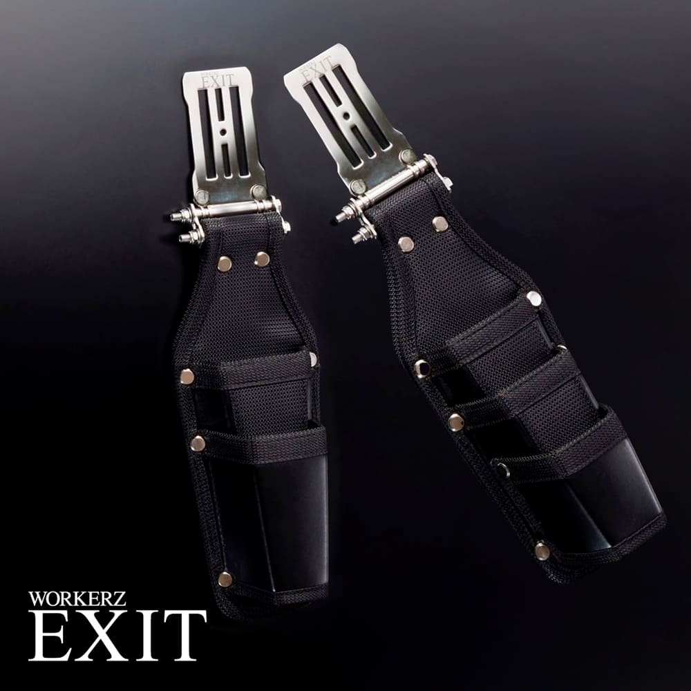 WORKERZ EXIT 腰插式寬版L型鉗套 日本職人腰道具 工具腰帶配件