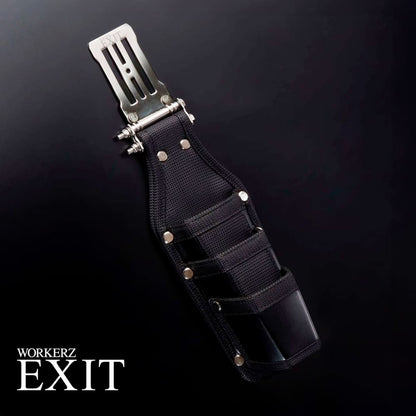 WORKERZ EXIT 腰插式寬版L型3層鉗套 日本職人腰道具 工具腰帶配件