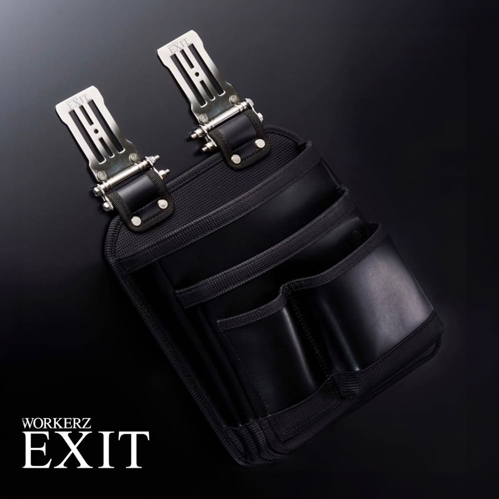 WORKERZ EXIT 三層工具收納腰袋 釘袋 日本職人腰道具