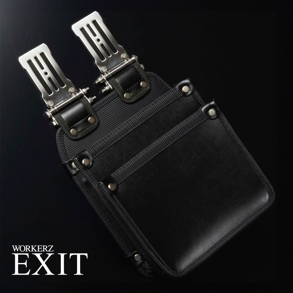 WORKERZ EXIT 薄型M號2層腰袋 工具收納腰包 日本職人腰道具