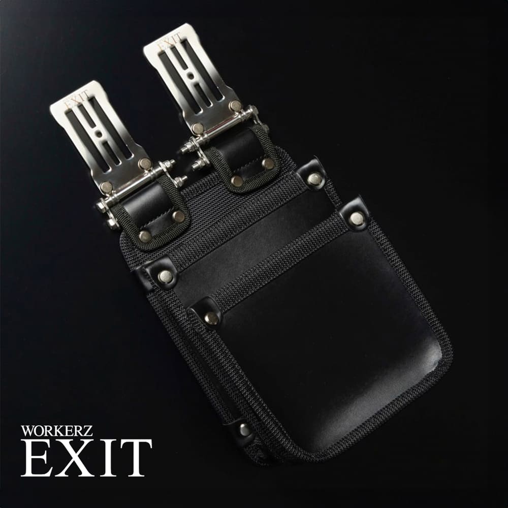 WORKERZ EXIT 薄型S號2層腰袋 工具收納腰包 日本職人腰道具