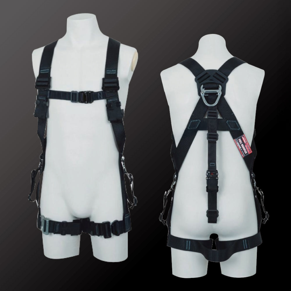 5點式快扣安全背帶 - 日本他牌同等級職人腰道具/工具腰帶配件 (M002NW-F1-TH521)