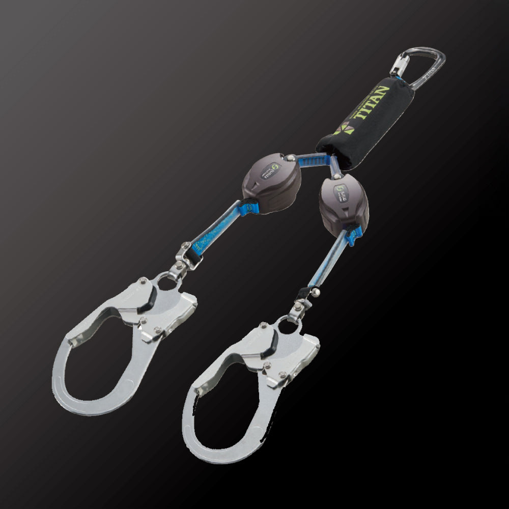 防墜落裝置伸縮掛繩 - 日本他牌同等級職人腰道具/工具腰帶配件 (M002NW-F2-HL-HS130)